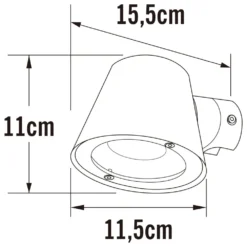 Konstsmide Applique Murale Trieste Galvanisé 7 Konstsmide Applique Murale Trieste Galvanisé -Konst Decor Magasin 645e87307f3e84.62961763