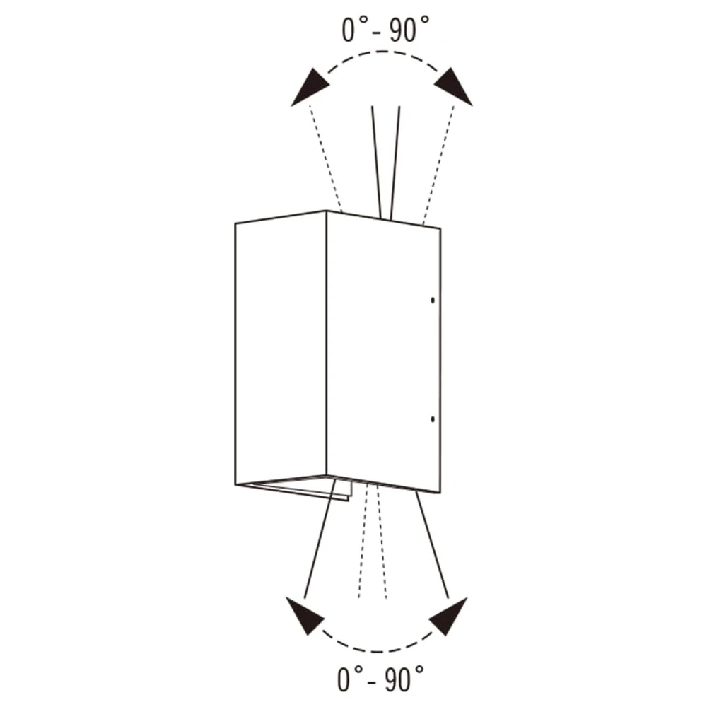 Konstsmide Applique à Led Cremona 2x3w 11x8x17 Cm 6 Konstsmide Applique à Led Cremona 2x3w 11x8x17 Cm – Image 6