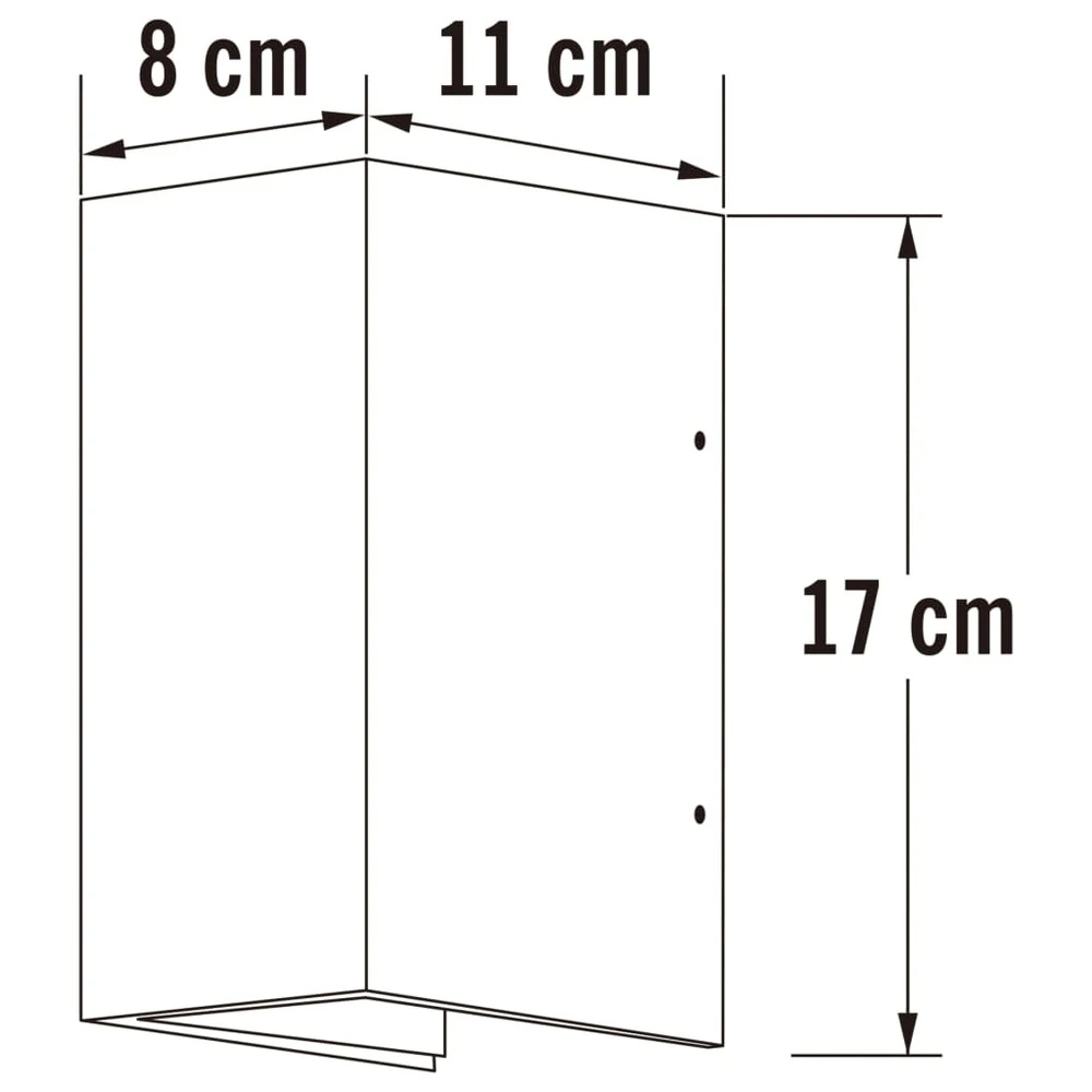 Konstsmide Applique à Led Cremona 2x3w 11x8x17 Cm 7 Konstsmide Applique à Led Cremona 2x3w 11x8x17 Cm – Image 7