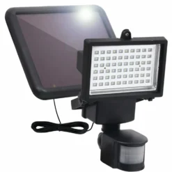 VIDAXL Projecteur à Led Solaire De Jardin Avec Capteur Noir 9 VIDAXL Projecteur à Led Solaire De Jardin Avec Capteur Noir -Konst Decor Magasin 645e873f8370b0.46185833