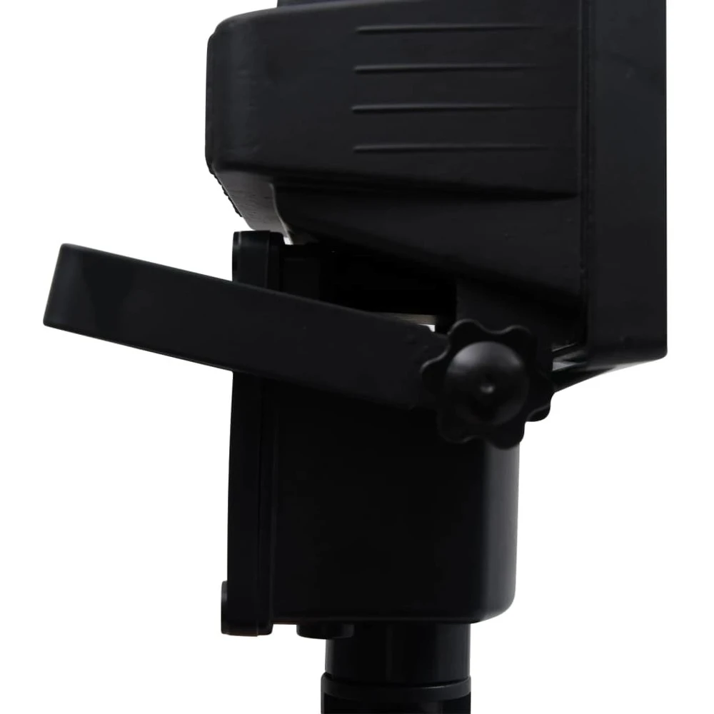 VIDAXL Projecteur à Led Solaire De Jardin Avec Capteur Noir 7 VIDAXL Projecteur à Led Solaire De Jardin Avec Capteur Noir – Image 7