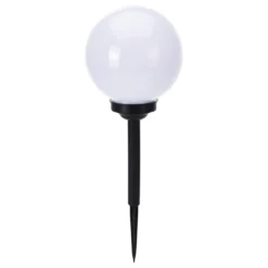 Progarden Ensemble De Lampes Solaires à Led Ball 2 Pcs 20 Cm Blanc 5 Progarden Ensemble De Lampes Solaires à Led Ball 2 Pcs 20 Cm Blanc -Konst Decor Magasin 645e8758bd04f6.75482907