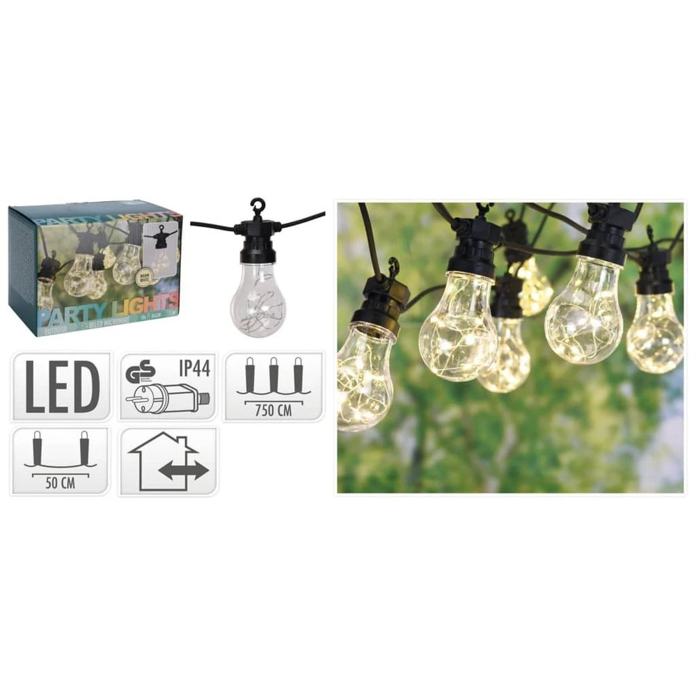 Progarden Ensemble D'éclairage à Led De Fête De Jardin 100 Micro Led 2 Progarden Ensemble D'éclairage à Led De Fête De Jardin 100 Micro Led – Image 2