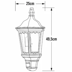 Konstsmide Applique Murale à Capteur Firenze Noir Mat 7 Konstsmide Applique Murale à Capteur Firenze Noir Mat -Konst Decor Magasin 645e876a6bdc25.51285321