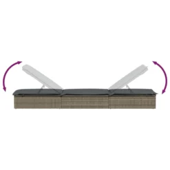 VIDAXL Transat Avec Table Gris Résine Tressée 13 VIDAXL Transat Avec Table Gris Résine Tressée -Konst Decor Magasin 645ecef3d5caf0.25035478