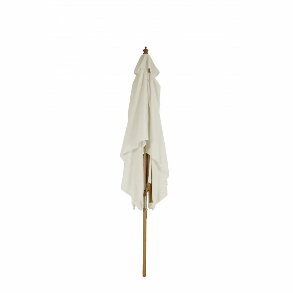 Parasol Droit Hoani En Bambou Contreplaqué Et Tissu Beige Clair 4 Parasol Droit Hoani En Bambou Contreplaqué Et Tissu Beige Clair – Image 4