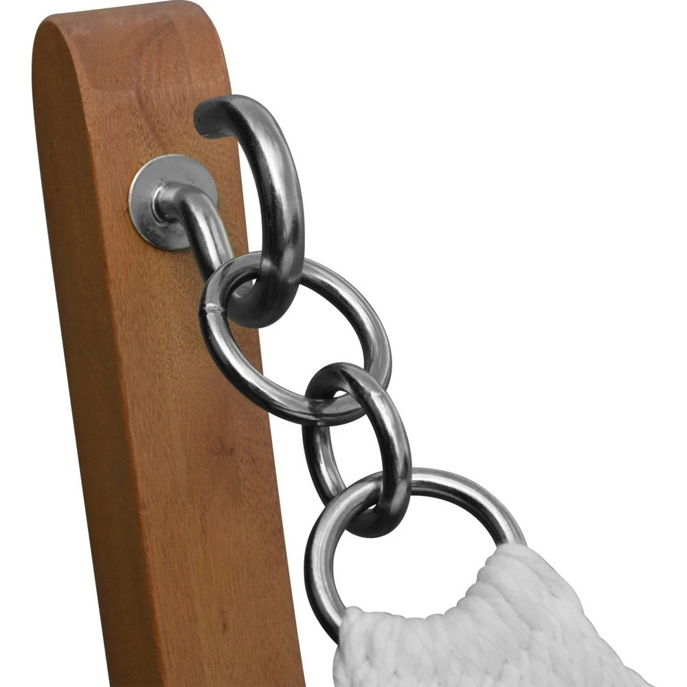 Hamac En Bois - Hamaca - Hamac 317x100cm Avec Toile En Coton 6 Hamac En Bois - Hamaca - Hamac 317x100cm Avec Toile En Coton – Image 6