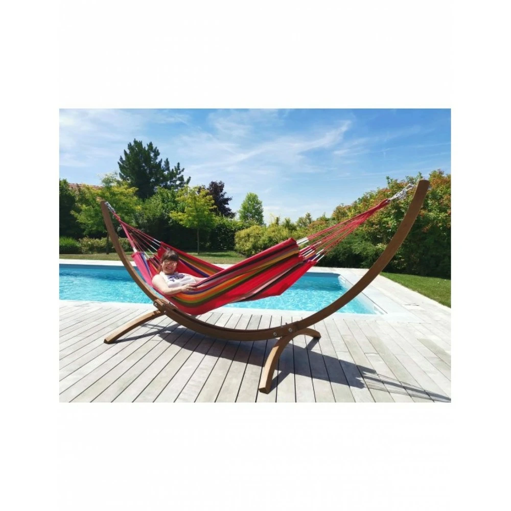 Set Week-end Hamac Kocon Ara Macao + Support Bois Klass 350 2 Set Week-end Hamac Kocon Ara Macao + Support Bois Klass 350 – Image 2