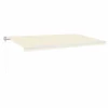 VIDAXL Auvent Rétractable Automatique 600x350 Cm Crème