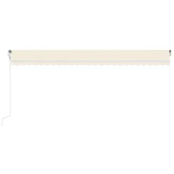 VIDAXL Auvent Rétractable Automatique 600x350 Cm Crème -Konst Decor Magasin 6467160c5f6370.92171954