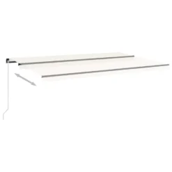 VIDAXL Auvent Manuel Rétractable 500x300 Cm Crème 9 VIDAXL Auvent Manuel Rétractable 500x300 Cm Crème -Konst Decor Magasin 6467160f601587.75367664