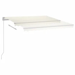 VIDAXL Auvent Automatique Avec Capteur De Vent Et Led 3,5x2,5 M Crème 9 VIDAXL Auvent Automatique Avec Capteur De Vent Et Led 3,5x2,5 M Crème -Konst Decor Magasin 646716153071d8.80777363