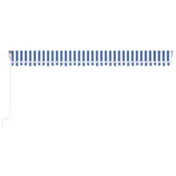 VIDAXL Auvent Automatique Capteur De Vent Led 600x350 Cm Bleu Et Blanc 10 VIDAXL Auvent Automatique Capteur De Vent Led 600x350 Cm Bleu Et Blanc -Konst Decor Magasin 6467161e4dc674.36223336