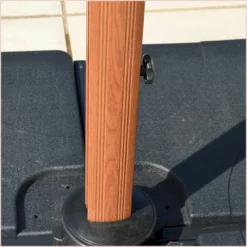 Parasol Déporté Ecru + Dalle Et Housse L400xh272xl300 - Gabin - Cezare -Konst Decor Magasin 646bb5d11fb6d9.56518945