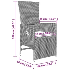VIDAXL Ensemble De Salon De Jardin 3 Pcs Beige Poly Rotin Et Acier 12 VIDAXL Ensemble De Salon De Jardin 3 Pcs Beige Poly Rotin Et Acier -Konst Decor Magasin 646d1495423995.55113692