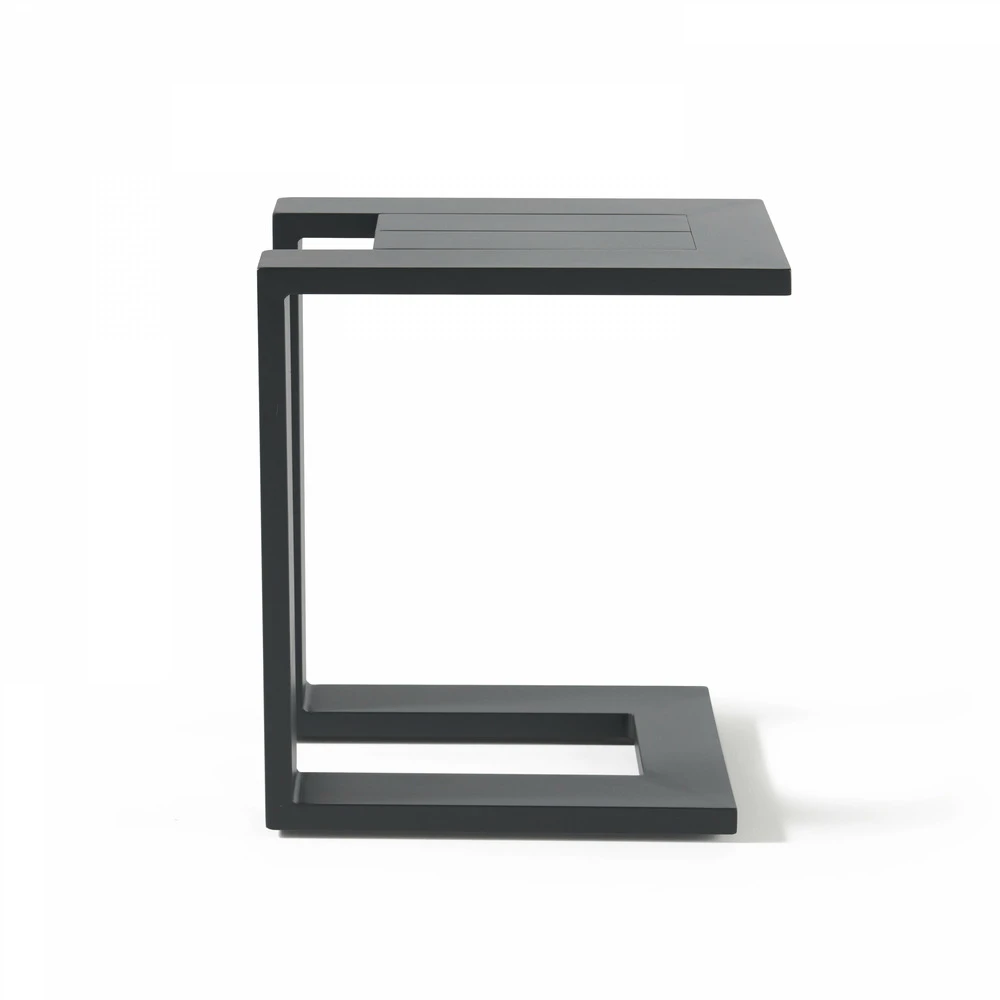 Tablette Pour Bain De Soleil En Aluminium Gris 2 Tablette Pour Bain De Soleil En Aluminium Gris – Image 2