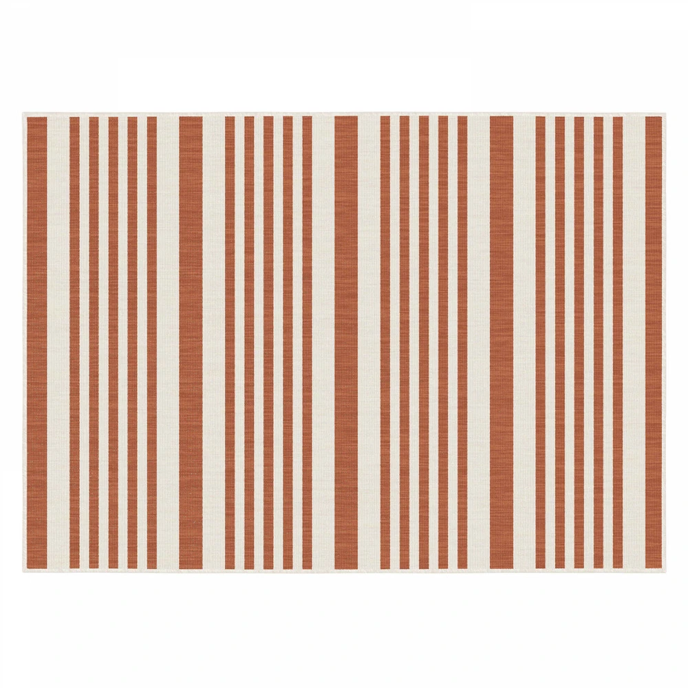 Tapis D'extérieur En Polypropylène 200 X 290 Cm Terracotta 2 Tapis D'extérieur En Polypropylène 200 X 290 Cm Terracotta – Image 2