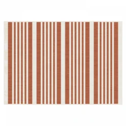 Tapis D'extérieur En Polypropylène 200 X 290 Cm Terracotta