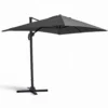 Parasol Déporté 2x3m En Aluminium Gris Anthracite