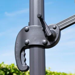 Parasol Déporté 3x4m Et 4 Dalles Lestées Aluminium Gris Anthracite 9 Parasol Déporté 3x4m Et 4 Dalles Lestées Aluminium Gris Anthracite -Konst Decor Magasin 646e591e432f12.32184700