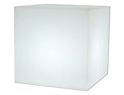 Cube Lumineux Cuby 32 Lumière Blanche Froide Par Câble 32x32x32cm