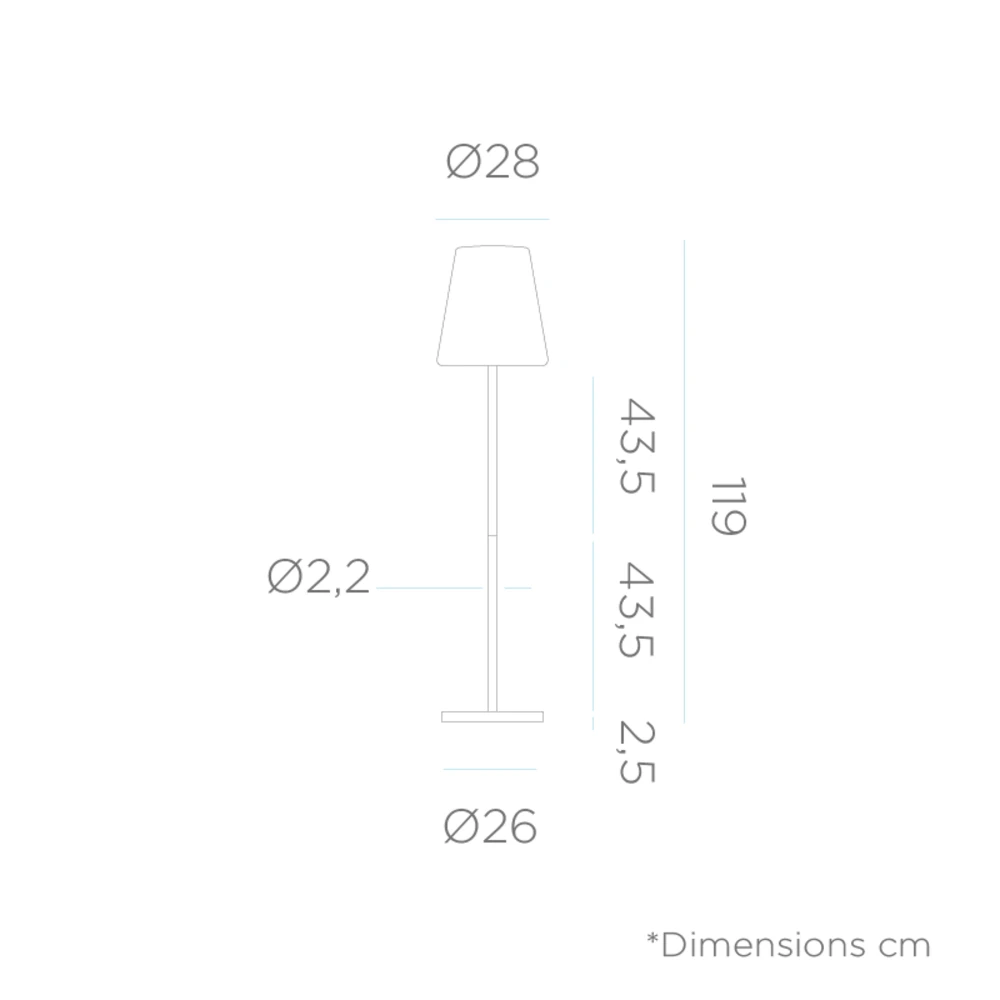 Lampadaire Lola Slim 120cm Pied En Métal Anthracite Solaire+batterie Rechargeable Led Rgb Avec Télécommande Hauteur 4 Lampadaire Lola Slim 120cm Pied En Métal Anthracite Solaire+batterie Rechargeable Led Rgb Avec Télécommande Hauteur – Image 4