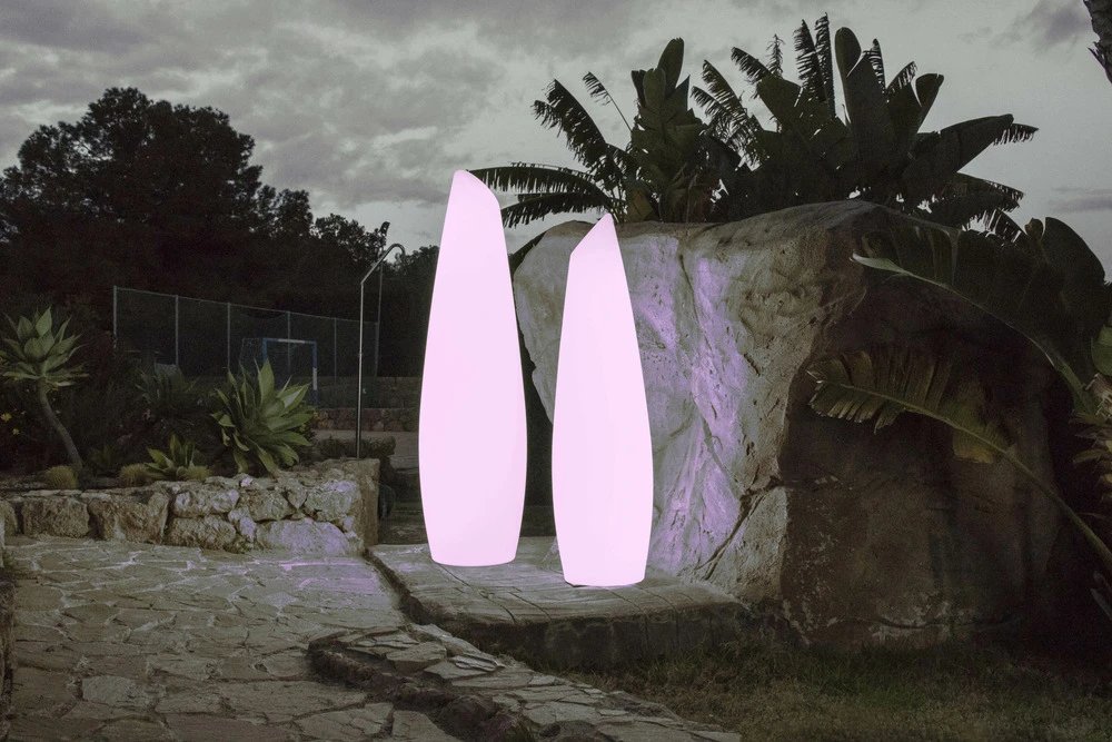 Lampadaire Extérieur Fredo Batterie Rechargeable Led Rgb Avec Télécommande Hauteur 170cm 2 Lampadaire Extérieur Fredo Batterie Rechargeable Led Rgb Avec Télécommande Hauteur 170cm – Image 2