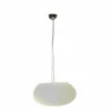 Suspension Petra 60 Ovale 60x44x30cm - Blanc