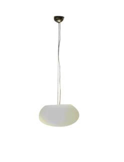 Suspension Petra 40 Ovale 40x29x20cm - Blanc