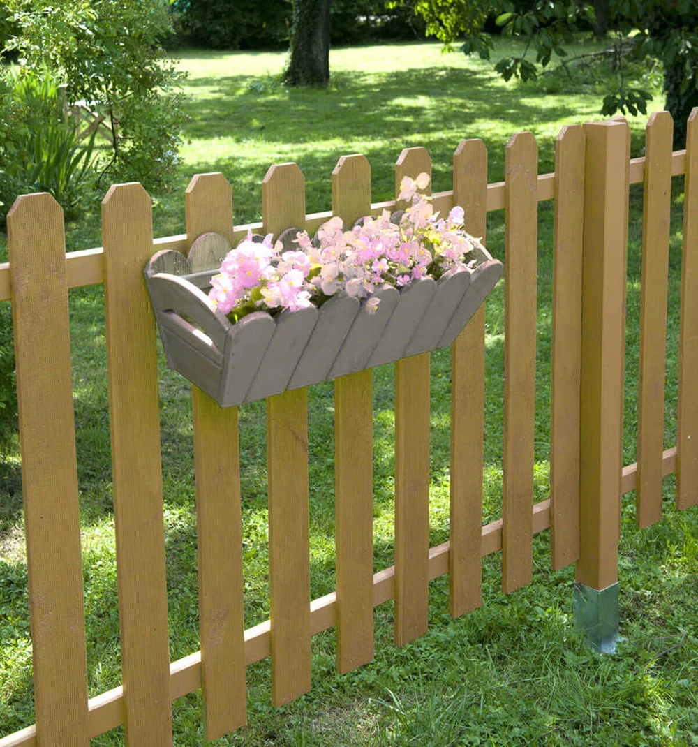 Clôture En Bois Stackette 3 Clôture En Bois Stackette – Image 3