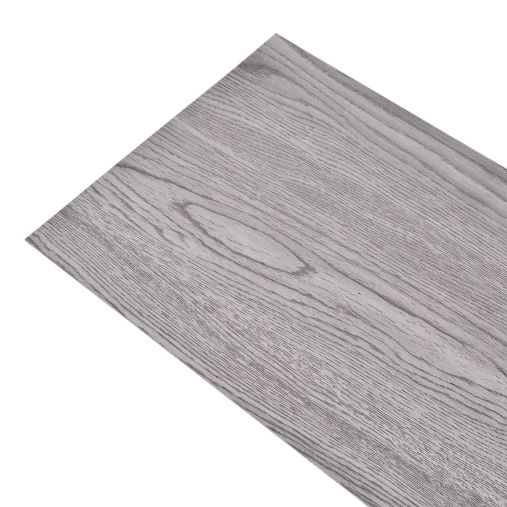VIDAXL Planches De Plancher Pvc Non Auto-adhésif 4,46m² 3mm Gris Foncé 3 VIDAXL Planches De Plancher Pvc Non Auto-adhésif 4,46m² 3mm Gris Foncé – Image 3