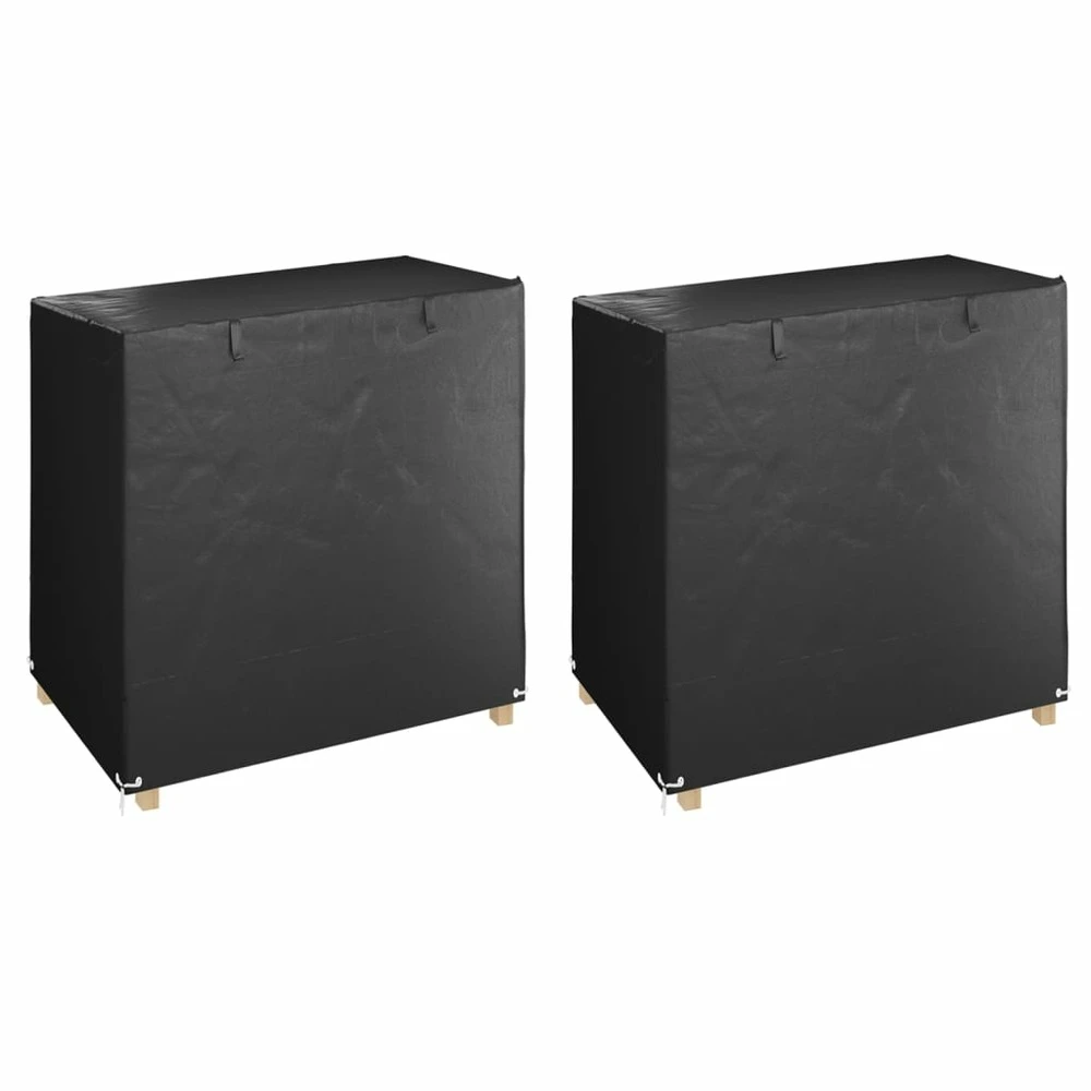 VIDAXL Housses De Balancelle 2 Pcs 8 œillets 125x90x135/165 Cm Pe 1 VIDAXL Housses De Balancelle 2 Pcs 8 œillets 125x90x135/165 Cm Pe