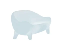 Canapé De Jardin Lumineux Jamaica 3 Places Lumière Blanche Froide Par Câble 210x81,5x80,5cm