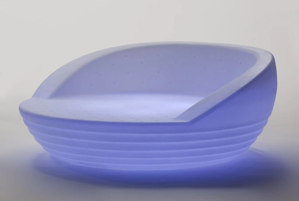 Lit De Jardin Lumineux Formentera Lumière Blanche Froide Par Câble ø164cm 2 Lit De Jardin Lumineux Formentera Lumière Blanche Froide Par Câble ø164cm – Image 2