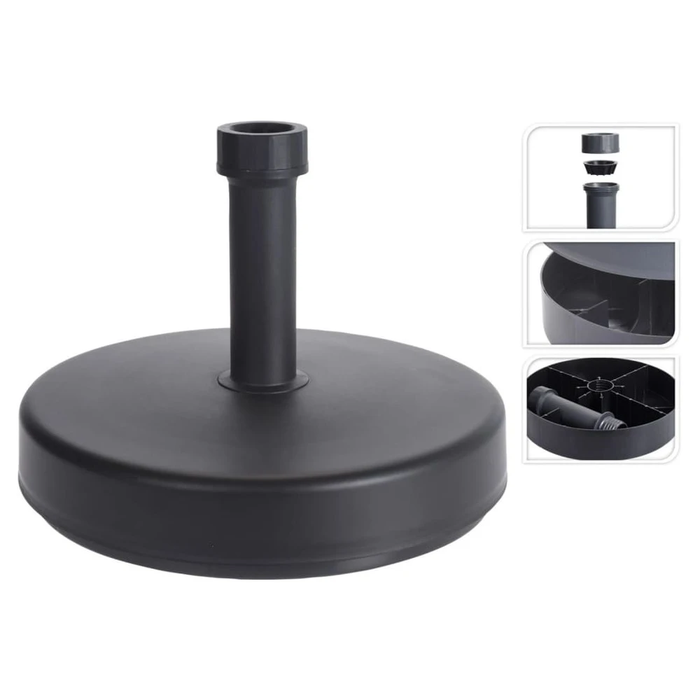 Progarden Base De Parasol Rond 46 Cm Gris 1 Progarden Base De Parasol Rond 46 Cm Gris