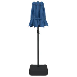 VIDAXL Parasol à Double Tête Bleu Azuré 316x240 Cm 11 VIDAXL Parasol à Double Tête Bleu Azuré 316x240 Cm -Konst Decor Magasin 6470a73008e904.45021512
