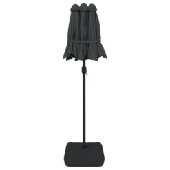 VIDAXL Parasol à Double Tête Avec Led Anthracite 316x240 Cm 13 VIDAXL Parasol à Double Tête Avec Led Anthracite 316x240 Cm -Konst Decor Magasin 6470a733c37421.25867422