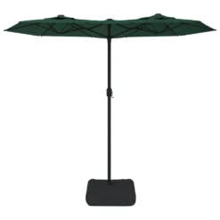VIDAXL Parasol à Double Tête Vert 316x240 Cm 9 VIDAXL Parasol à Double Tête Vert 316x240 Cm -Konst Decor Magasin 6470a7364c0cb7.79464079