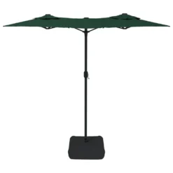 VIDAXL Parasol à Double Tête Vert 316x240 Cm 10 VIDAXL Parasol à Double Tête Vert 316x240 Cm -Konst Decor Magasin 6470a7365562b8.63334060