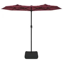 VIDAXL Parasol à Double Tête Rouge Bordeaux 316x240 Cm 9 VIDAXL Parasol à Double Tête Rouge Bordeaux 316x240 Cm -Konst Decor Magasin 6470a73aeda7a6.13249154