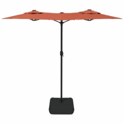 VIDAXL Parasol à Double Tête Terre Cuite 316x240 Cm 10 VIDAXL Parasol à Double Tête Terre Cuite 316x240 Cm -Konst Decor Magasin 6470a73c33b8c3.25178403