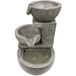 Fontaine Solaire En Résine Cascade Genoa 6 Fontaine Solaire En Résine Cascade Genoa -Konst Decor Magasin 6474ebe7ac7c65.56052479