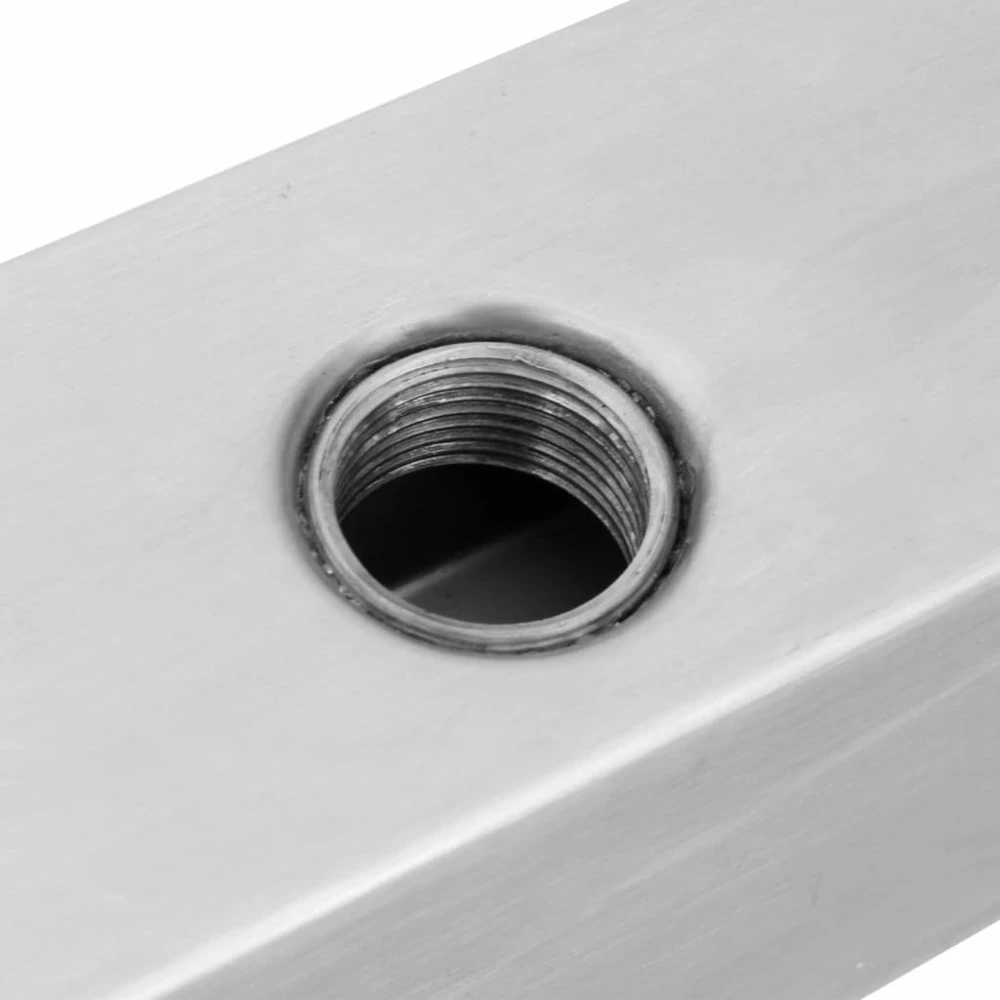 VIDAXL Lame De Cascade De Piscine Avec Led Acier Inoxydable 110 Cm 6 VIDAXL Lame De Cascade De Piscine Avec Led Acier Inoxydable 110 Cm – Image 6