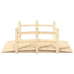 VIDAXL Pont De Jardin Avec Garde-corps 150x67x56cm Bois Massif épicéa 8 VIDAXL Pont De Jardin Avec Garde-corps 150x67x56cm Bois Massif épicéa -Konst Decor Magasin 64789033c0d9d2.36059483