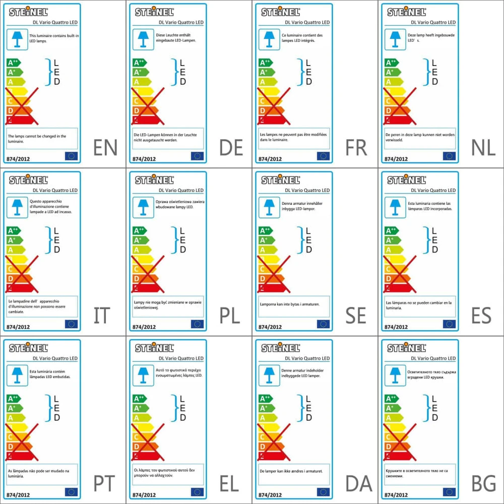 STEINEL Plafonnier à Capteur Dl Vario Quattro Led Ww Argenté 035440 5 STEINEL Plafonnier à Capteur Dl Vario Quattro Led Ww Argenté 035440 – Image 5