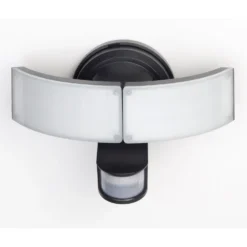 LuxForm Applique De Jardin à Led à Piles Manaus Blanc Et Noir