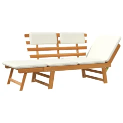 VIDAXL Banc De Jardin Avec Coussins 2-en-1 -Konst Decor Magasin 6478dca3891ce4.21678574