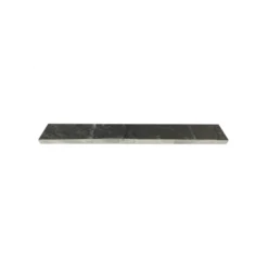 Bordure De Jardin Piquet Ardoise Clivée 80x10x3 Cm - Noir (lot De 40)