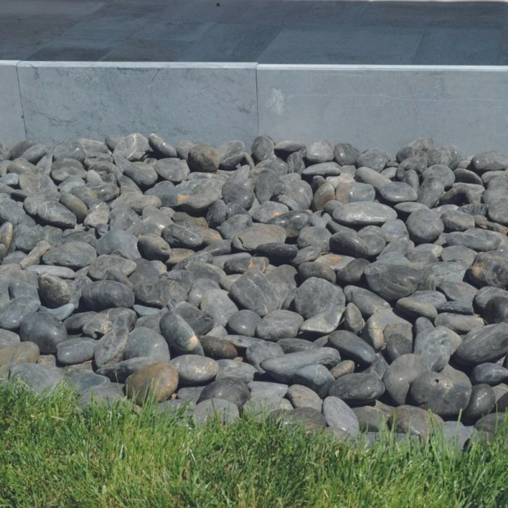 Bordure De Jardin Pierre Bleue 50 X 23 X 3 Cm - Gris- Bleu (lot De 30) 2 Bordure De Jardin Pierre Bleue 50 X 23 X 3 Cm - Gris- Bleu (lot De 30) – Image 2