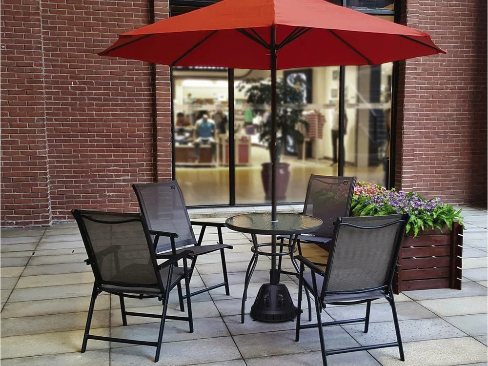 Pied Chauffant De Parasol "colas" 1500w - Noir 2 Pied Chauffant De Parasol "colas" 1500w - Noir – Image 2